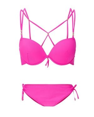 Lingadore Halterneck Bikiniset - Pink