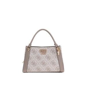 Guess Umhängetasche Dunkel Taupe Logo - Grau