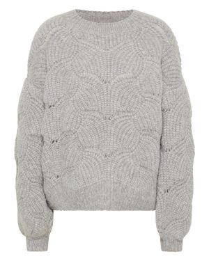 IZIA Pull En Tricot Gaya - Grau