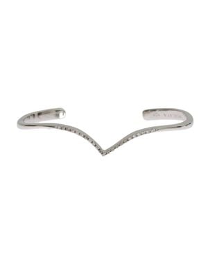 Nialaya Bracelet En Argent 925 Avec Cz Skyfall Pour Femme - Schwarz