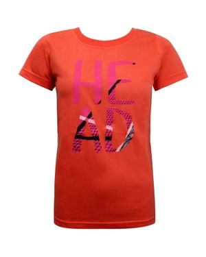 Head Kopfgrafik Coral T-Shirt - Rot
