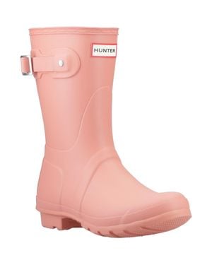 HUNTER Original Short Boot Gummistiefel - Pink