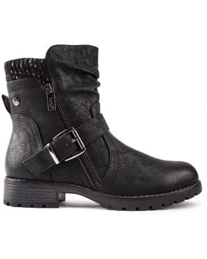Lotus Jemma Biker-Stiefel - Schwarz