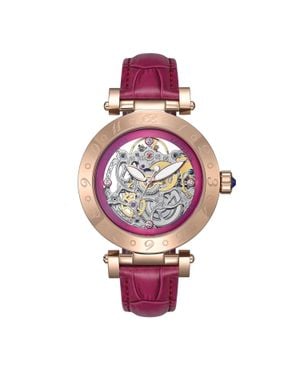 Empress Theodora Automatikuhr Mit Lederarmband - Pink