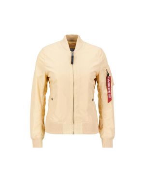 Alpha Industries Ma-1 Tt Two Tone Bomber Jacket - Natur