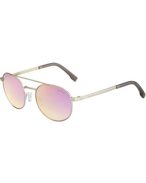 Bollé Bollé Ova Polarisierte Silberne Sonnenbrille - Pink