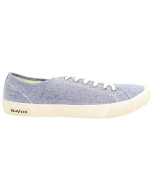 Seavees Legend Chambray Herren Schuhe - Blau