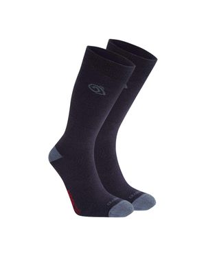 Craghoppers "Insect Repellent" Socken Für Herren/Damen (Marineblau/Blaustein)