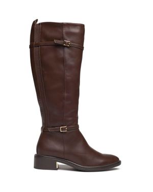 SOLESISTER Chloe-Reitstiefel - Braun