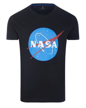 NASA T-Shirt - Schwarz
