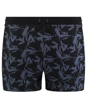 Speedo Valmilton Asht Herren Schwimmshorts/Grau - Blau