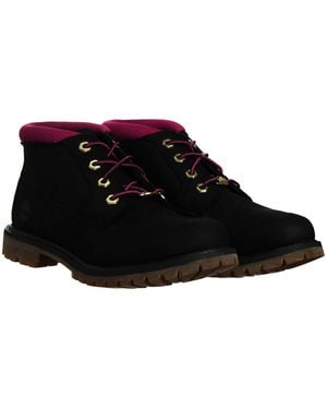 Timberland Nellie Waterproof Damen Schwarze Chukka-Stiefel