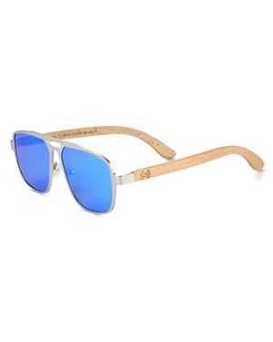 Earth Wood Avila Polarisierte Sonnenbrille - Blau