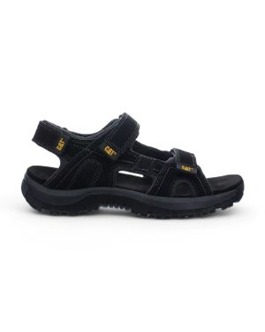 Caterpillar Giles Trekkingsandalen Aus Schwarzem Leder Für Herren