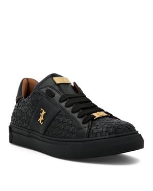 Billionaire Nappa Lo-Top Sneakers - Schwarz