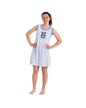 Munich Mueh0201 Träger-Nachthemd Für Frauen - Blau