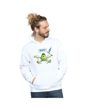 Disney "Monsters University" Kapuzenpullover Für Herren - Weiß