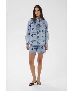 Kaffe Jacke Kababena Jacke Relaxed Fit - Blau