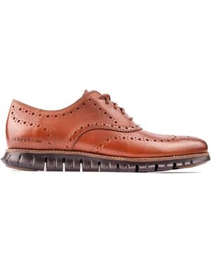 Cole Haan Zero Grand Wingtip Oxford Schuhe - Rot