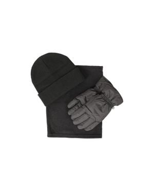 Mountain Warehouse Damen/Damen Mütze Handschuhe Und Schal Set - Schwarz