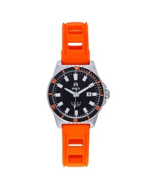 Shield Reef Armbanduhr Mit Datum - Rot