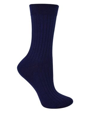 Steve Madden Merino Wool Socks - Blau