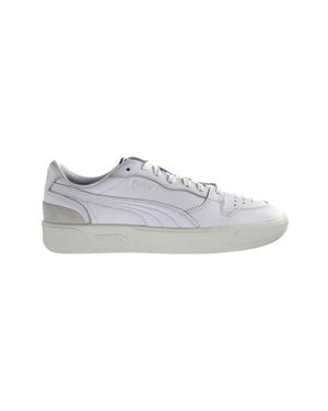 PUMA Sky Lx Low R.Dassler Bein Col Schnürschnüre Weiße Leder Männer Trainer 374878 01 - Schwarz