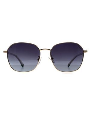 Polaroid Pld 4168/G/S/X J5G Wj Lila Farbverlauf Polarisierte Sonnenbrille - Blau