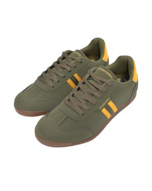 Lambretta Herren Sneaker "Tackle" (Khakigrün/