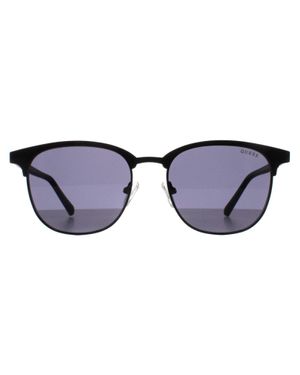 Guess Semi Rimless Matte Rauch Grau Gu00052 - Lila