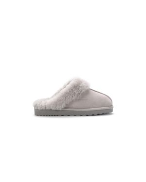 Aus Wooli Australien Sydney Schlüpfschuhe - Grau