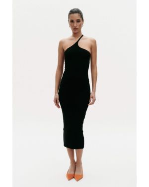 Bennu Schwarzes Strickkleid