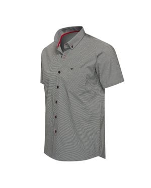 Cappuccino Italia Overhemden Bronte Stretch - Grau