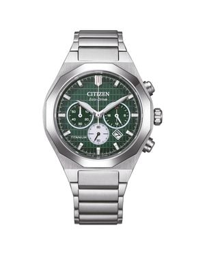 Citizen Zenshin Senkei Herren Armbanduhr Ca4691-59X - Mettallic