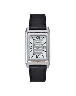 Heritor Heritor Automatikuhr Esteban Mit Lederarmband - Schwarz