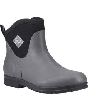 Muck Boot Originals Excursion/Schwarze Gummistiefel