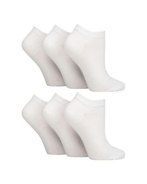 IOMI 6Er Pack Damen Diabetiker-Socken - Weiß