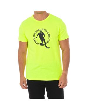 Bikkembergs Kurzarm-T-Shirt Pupine - Grün