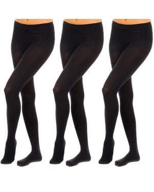 Vignoni Pack-3 Tight Microfiber Panties Von 120 Deniers Micro-120 Frau - Schwarz