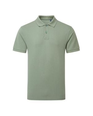 Asquith & Fox Herren Polo-Shirt, Kurzarm (Farngrün)