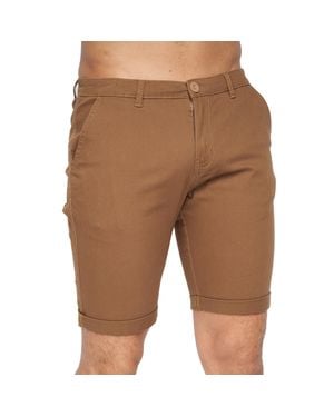 Crosshatch "Sinwood" Shorts Für Herren (Zimt) - Braun