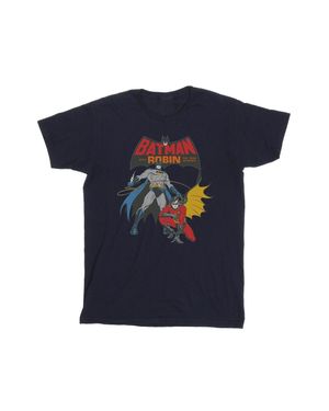 Dc Comics T-Shirt Für Herren (Marineblau)