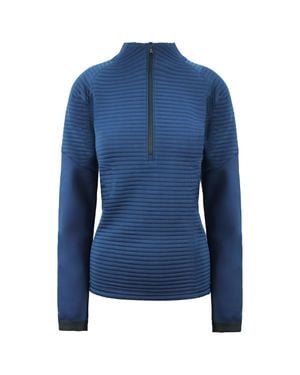 Under Armour Storm Golf Daytona Ausgestattet Halb Zipup Jumper 1317387 408 - Blau