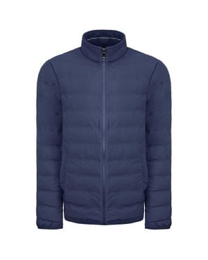 Ted Baker Tucson Geschweißte Herrenblaue Jacke