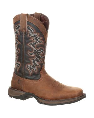 Durango Rebel Leder Herren Schokoladen-/Mitternachtsstiefel - Braun