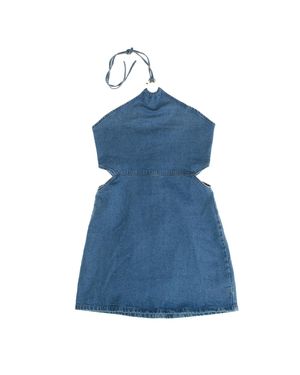 Gap Kurzes Jeanskleid 664977 Damen - Blau
