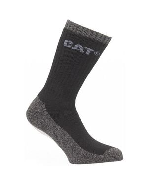 Caterpillar Cat Thermo Baumwolle Erwachsene Schwarze Socken