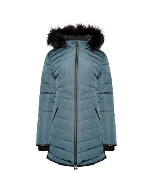 Dare 2b Ladies Striking Iii Long Length Padded Jacket (Orion/Orion) - Blau