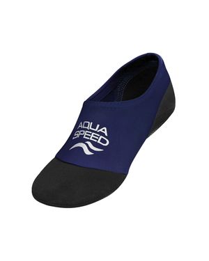 Aqua-Speed Herren Damen Schwimmsocken - Blau