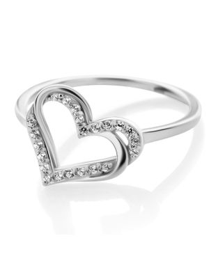 Orphelia 'Cecilia' Damen-Ring Aus 925Er Sterlingsilber – Zr-7584 - Mettallic